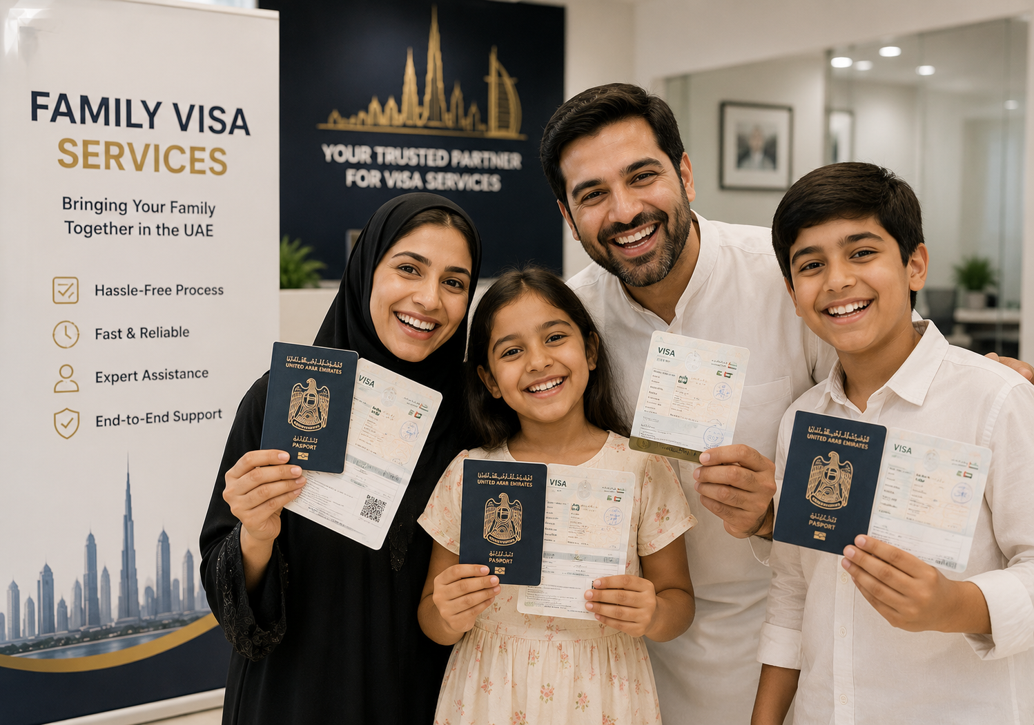 Replaceable reference visual for Family Visa Services Dubai